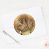 Spirit of the Red Fox Art Sticker (Umschlag)