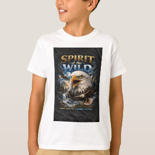Spirit of the Wild Eagle T-Shirt – Ungezähmte Frei