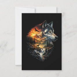 Spirit of the Wilderness Dankeskarte