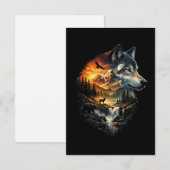 Spirit of the Wilderness Dankeskarte (Vorne/Hinten)