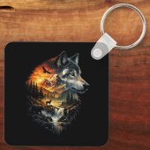 Spirit of the Wilderness Schlüsselanhänger (Rückseite)