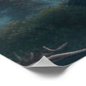 Spirit of the Wolves AI Art Poster (Ecke)