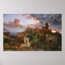 Spirit of War - Jasper F. Cropsey Fine Art Poster