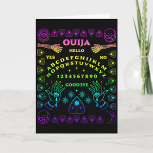 Spirit Ouija Brett Pastell Goth Zauberei Hexe Witc Karte