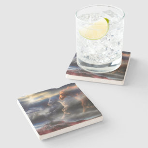 Spirit Pferde "RUN TILL TOMORROW" Steinuntersetzer