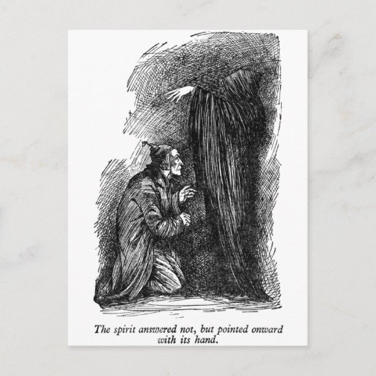 Spirit Point (mit Text) Postkarte (Vorderseite)