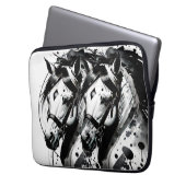 Spirit Pony 10 Laptopschutzhülle (Vorderseite Links)
