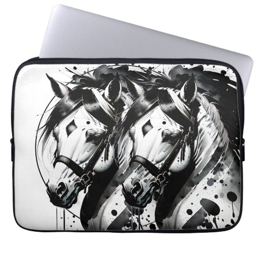 Spirit Pony 10 Laptopschutzhülle (Vorderseite)