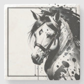 Spirit Pony 10 Steinuntersetzer (Vorderseite)