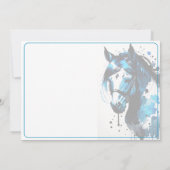 Spirit Pony 13 Einladung zum Geburtstag (Rückseite)