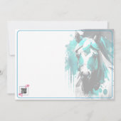 Spirit Pony 23 Einladung zum Geburtstag (Rückseite)