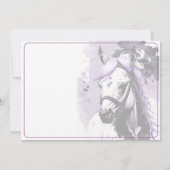 Spirit Pony 26 Einladung zum Geburtstag (Rückseite)