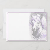 Spirit Pony 27 Einladung zum Geburtstag (Rückseite)