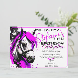 Spirit Pony 30 Einladung zum Geburtstag