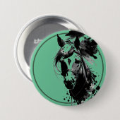 Spirit Pony 3 Aqua Button (Vorne & Hinten)
