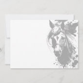 Spirit Pony 3 Einladung zum Geburtstag (Rückseite)