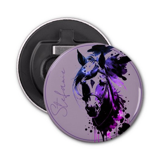 Spirit Pony 3 Lavender Flaschenöffner (Vorderseite)