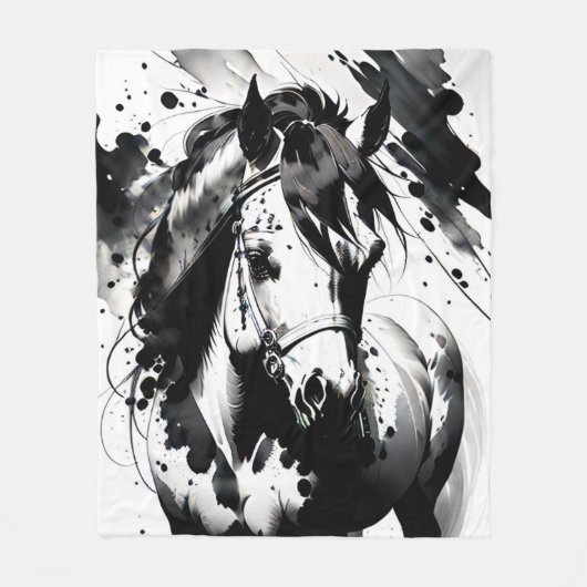 Spirit Pony 7 Fleecedecke (Vorderseite)