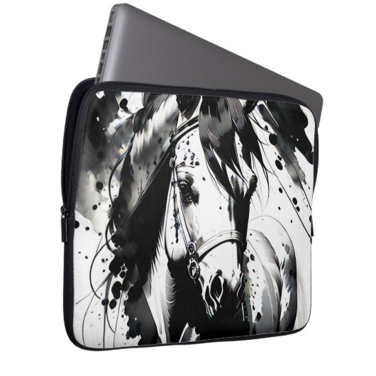 Spirit Pony 7 Laptopschutzhülle (Vorne Rechts)