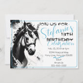 Spirit Pony 8 - Einladung zum Geburtstag (Vorderseite)