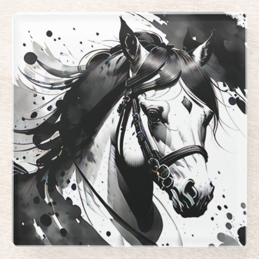 Spirit Pony 9 Glasuntersetzer (Vorderseite)