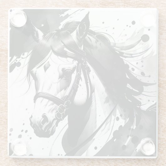 Spirit Pony 9 Glasuntersetzer (Rückseite)