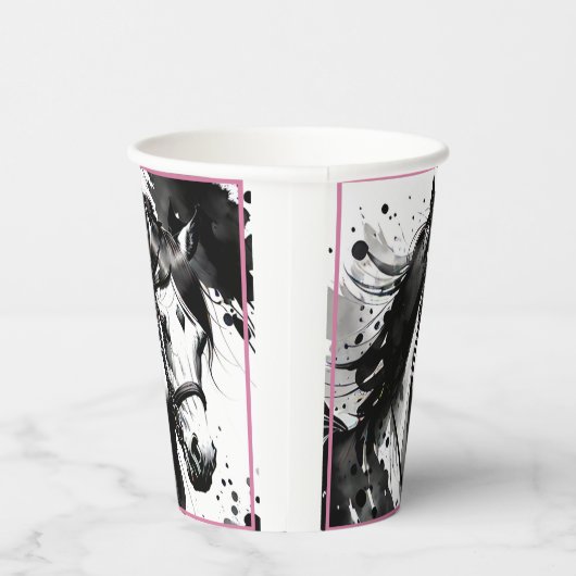 Spirit Pony 9 Pappbecher (Rechts)