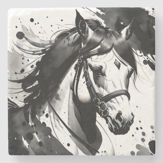 Spirit Pony 9 Steinuntersetzer (Vorderseite)