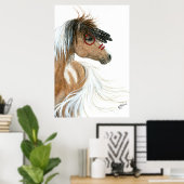 Spirit Pony Horse Poster von Bihrle (Heimbüro)