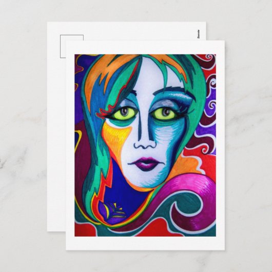 Spirit Postcard Feiertagspostkarte (Vorne/Hinten)