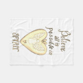 Spirit Prayer Blanket Fleecedecke (Vorderseite (Horizontal))