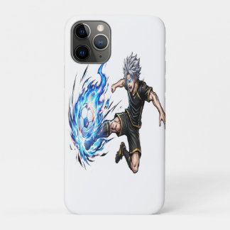Spirit Striker Blue Energy Anime Fußball OC T-Shir Case-Mate iPhone Hülle