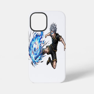 Spirit Striker Blue Energy Anime Fußball OC T-Shir iPhone 12 Mini Hülle