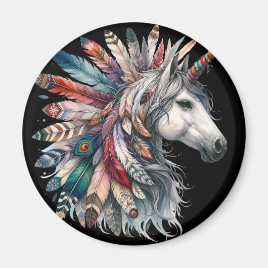 Spirit Unicorn Magnet (Vorne)