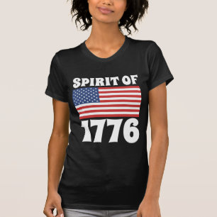 SPIRIT VON 1776 PATRIOTISCHEN T - SHIRT