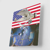 SPIRIT VON ST. LOUIS QUADRATISCHE WANDUHR (Winkel)