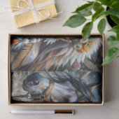 Spirit Warrior Decoupage Seidenpapier (Geschenk)