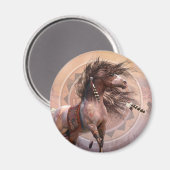 Spirit Warrior Magnet (Vorderseite/Rückseite)