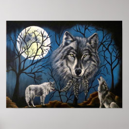 Spirit Wolf Poster