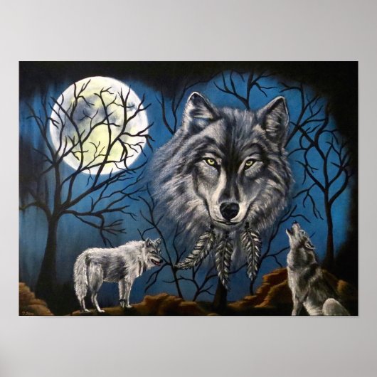 Spirit Wolf Poster (Vorne)