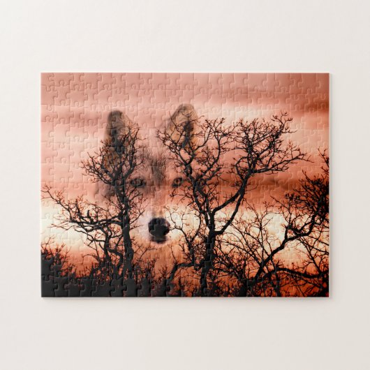 Spirit Wolf Puzzle (Horizontal)