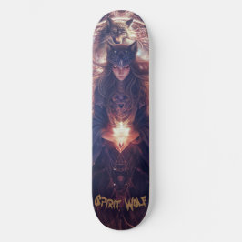 Spirit Wolf Skateboard