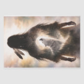 Spirit Wolf Within Decoupage Seidenpapier (Vorderseite)
