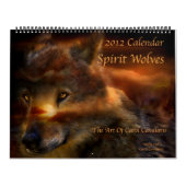 Spirit Wolves Art Calendar 2012 Kalender (Titelbild)