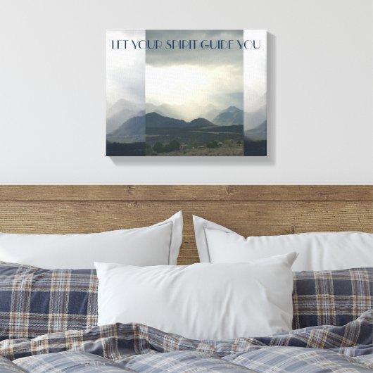 SPIRITANLEITUNG LEINWANDDRUCK (Insitu (Schlafzimmer))