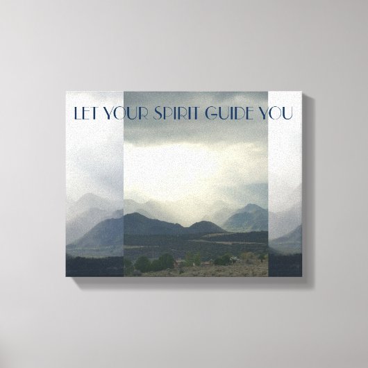 SPIRITANLEITUNG LEINWANDDRUCK (Vorderseite)