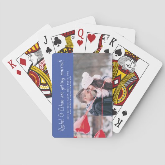 Spirited Names Fun Einzigartige Verlobung Spielkar Spielkarten (Rückseite)