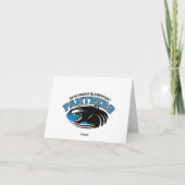 Spiritridge Mosaic Note Card (Blue Band) Karte (Rückseite)