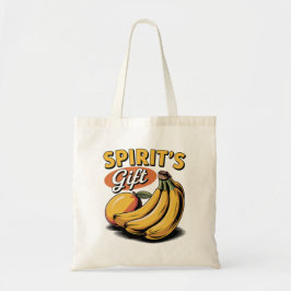 Spirit's Gift Banana Mango Retro Faith T-Shirt Tragetasche
