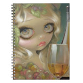 "Spirits of the Vine: Chardonnay" Notebook Notizblock (Vorderseite)